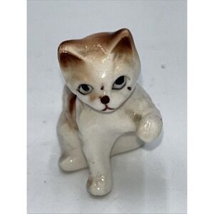 Vintage Goebel Porcelain Cat Figurine RARE